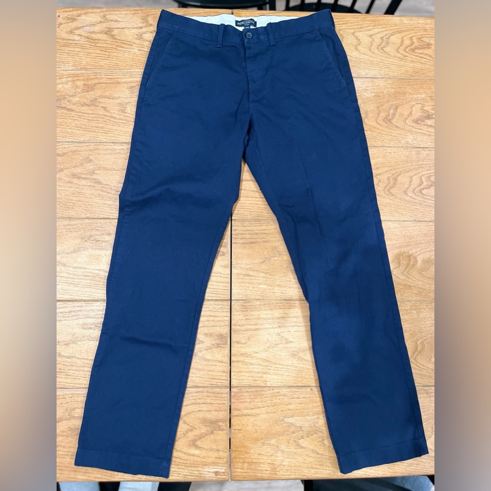 J.Crew Slim-fit flex chino pant - Navy Blue and Khaki